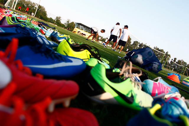 Recuperan zapatos de fútbol robados al plantel de Huachipato