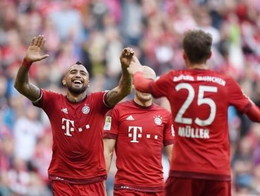 El Bayern de Arturo Vidal buscará su duodécima victoria en la Bundesliga