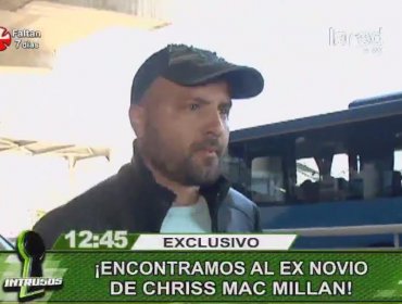 El regreso del Novio Fugitivo: Apareció el ex de Chriss Mc Millan