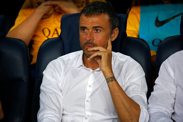 Luis Enrique: "Es un partido histórico que sabe a gloria bendita"