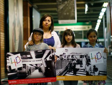 Metro de Santiago presentó tarjeta bip! conmemorativa