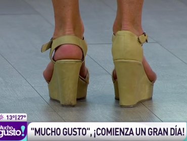 El chascarro de Kathy Salosny que desató risas en “Mucho Gusto”