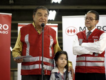 Don Francisco promovió Teletón 2015 en el Metro