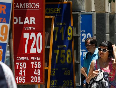 Dólar alcanzó hoy cotización récord de $ 715