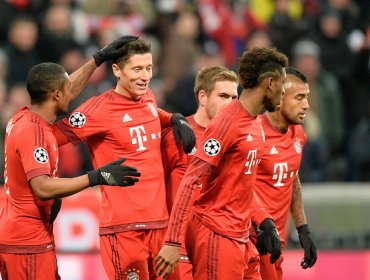 Champions: Bayern con Vidal goleó a Olympiacos y clasifica a octavos de final