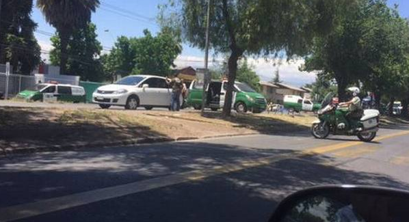 Balacera en banco en Recoleta deja dos Carabineros y un guardia herido