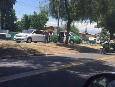 Balacera en banco en Recoleta deja dos Carabineros y un guardia herido