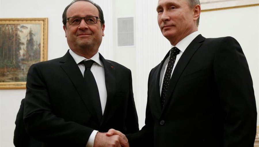 Putin acepta colaborar con Francia y coalición EEUU para combatir yihadismo