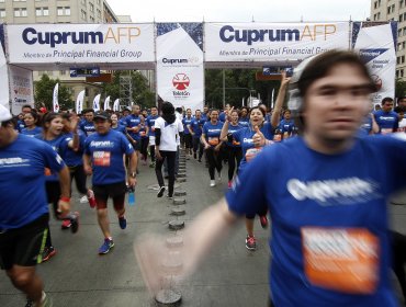 Alameda estará cortada hasta las 17 horas por corrida Teletón: Comienza a las 10