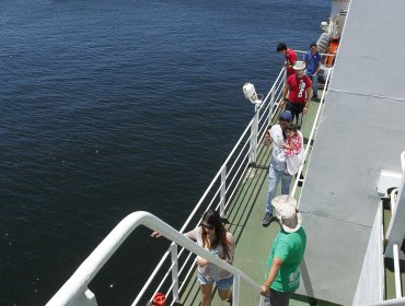 Barco emblemático de Greenpeace es sensación en Valparaíso