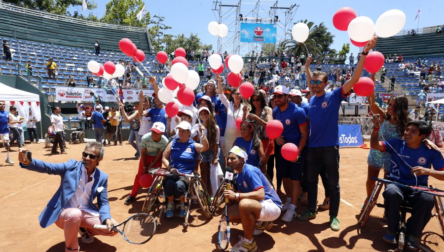 Teletón: El tenis dijo presente en la cruzada solidaria con la “TenisTón”