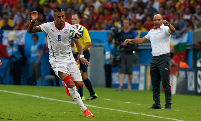 Vidal: "Un orgullo ser dirigido por dos de los mejores entrenadores del mundo"