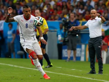 Vidal: "Un orgullo ser dirigido por dos de los mejores entrenadores del mundo"