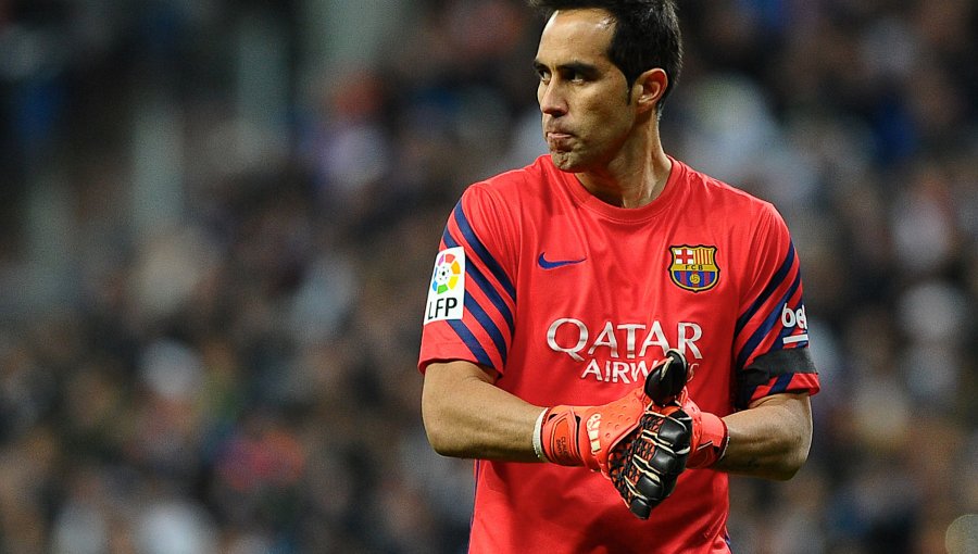 Claudio Bravo podría debutar en la Copa del Rey por el FC Barcelona