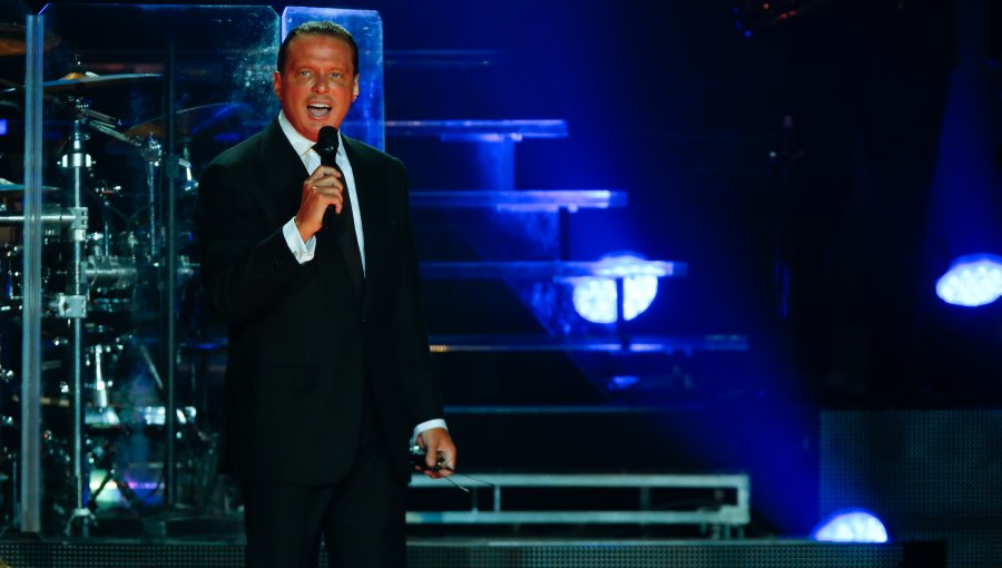 Todo un éxito fue el primer concierto de Luis Miguel en Chile