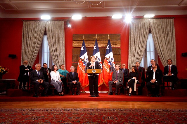 Presidenta Bachelet presentó a integrantes del Consejo Ciudadano de Observadores