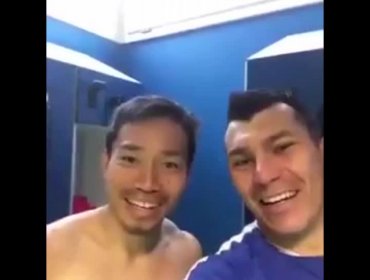 Otra más de Gary Medel, Trolleo a compañero Japonés y se volvió viral.