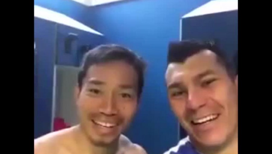 Otra más de Gary Medel, Trolleo a compañero Japonés y se volvió viral.