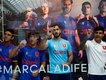 Universidad de Chile presentó su camiseta modelo 2016