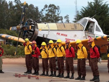 Conaf dio a conocer medios para combatir incendios en Región de Valparaíso