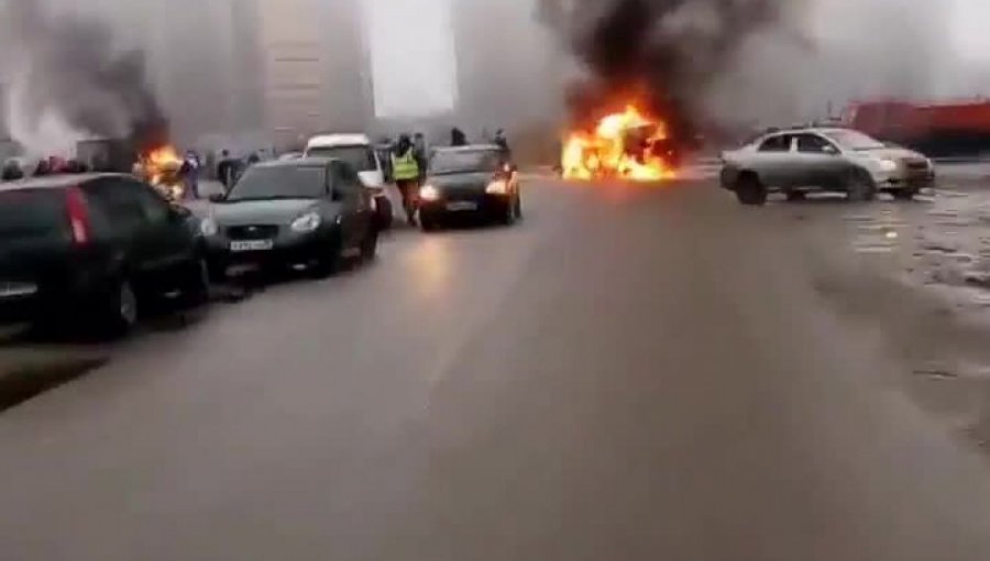 Dos policías murieron durante un violento asalto en Rusia