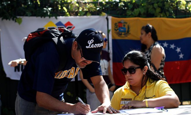 Oposición venezolana denuncia propaganda del PSUV en plena jornada electoral