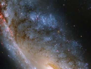 Confirman que antiguas galaxias bebé nacen en grandes redes de materia oscura