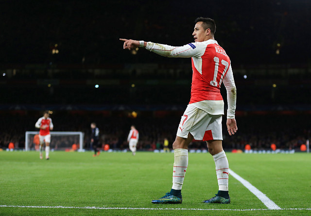 Arsenal de Alexis se juega el todo o nada en la Champions League