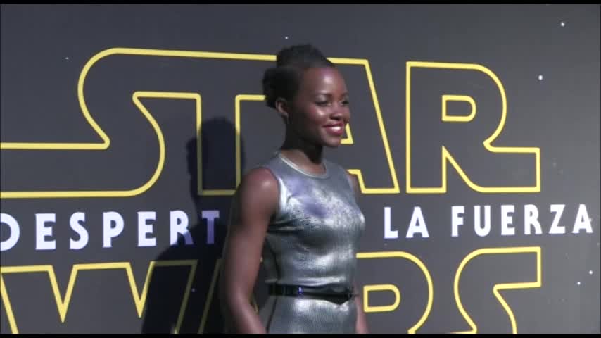 Lupita Nyong'o promociona la nueva entrega de Star Wars en México