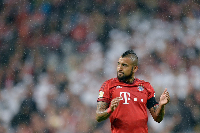 Champions: Vidal ingresó en triunfo del Bayern Munich sobre el Dinamo Zagreb