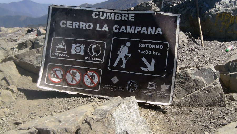 Esta mañana se reanudó búsqueda de persona extraviada en el cerro La Campana