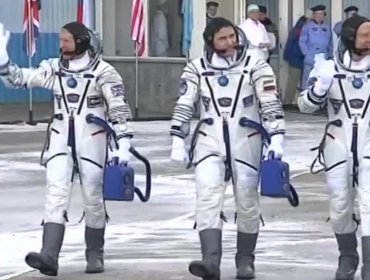 Tres nuevos astronautas despegan hacia a la Estación Espacial Internacional