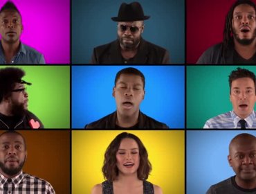 Jimmy Fallon, The Roots y elenco de Star Wars canta mix de canciones de la película