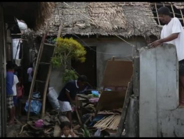 El tifón Melor deja al menos 8 muertos tras su paso por Filipinas