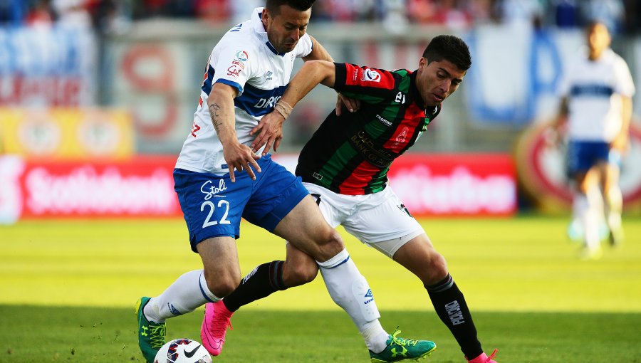 Palestino y la UC se enfrentan por la ida de la final de la liguilla