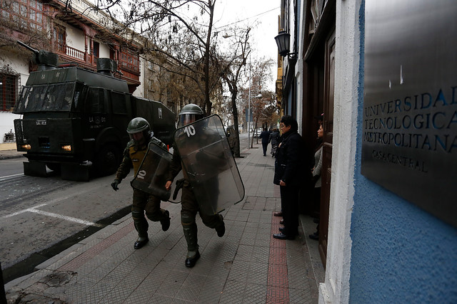 FEUTEM anuncia querella contra Carabineros por lesiones a estudiantes