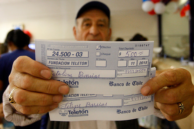 Teletón 2015 recolectó más de 36.100 millones de pesos