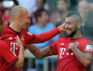 Arturo Vidal se quedó con el duelo de chilenos en la Bundesliga