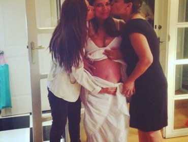 Las fotos del baby shower de Antonella Ríos