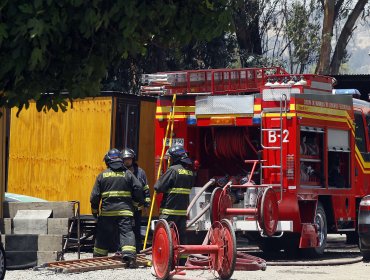 Incendio destruyó Frigorífico Agrolomas en San Pedro de la Paz