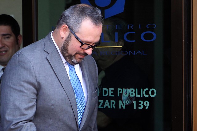 Sebastián Dávalos presta declaración en la Fiscalía Regional de Rancagua