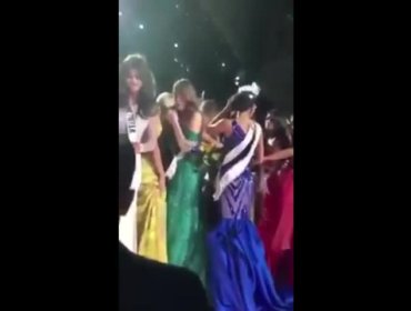 Así fue la reacción de las otras candidatas de Miss Universo