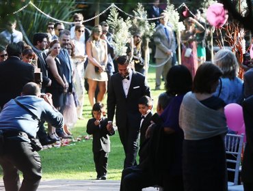 Las imágenes del matrimonio de Alison Mandel y Pedro Ruminot