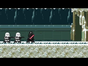 La trilogía de Star Wars al puro estilo RPG de 8 bit