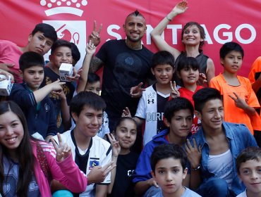 Fundación de Arturo Vidal aporta $40 millones para promover la seguridad pública