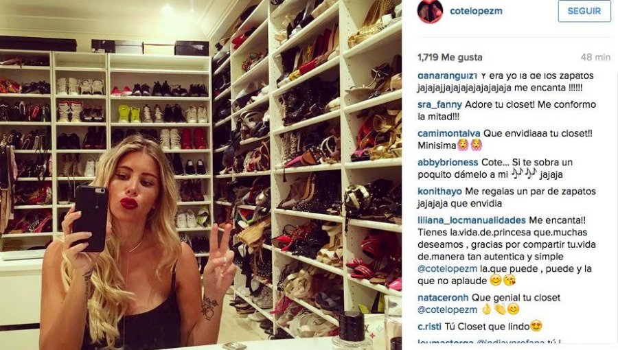 Los lujosos zapatos de Cote López que molestaron a las redes sociales