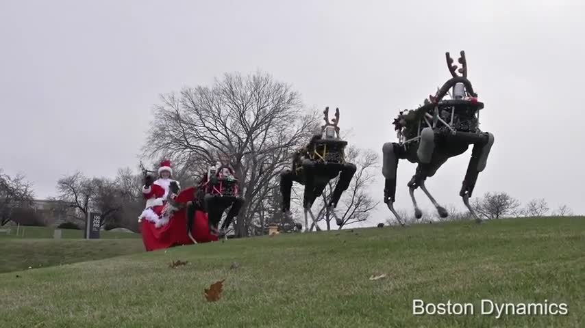 Así podrían ser los renos que viajen con el Viejito Pascuero en el futuro