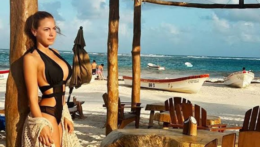 Ex de Alexis Sánchez se destapa en playas aztecas