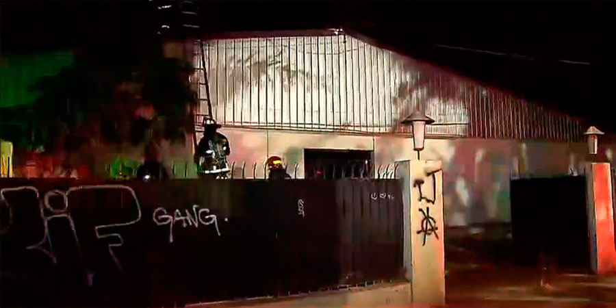 Escuela Técnica Aeronáutica en Quinta Normal sufrió ataque incendiario