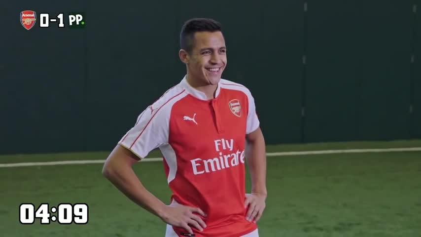Alexis se luce y le gana desafío a afamada casa de apuestas británica
